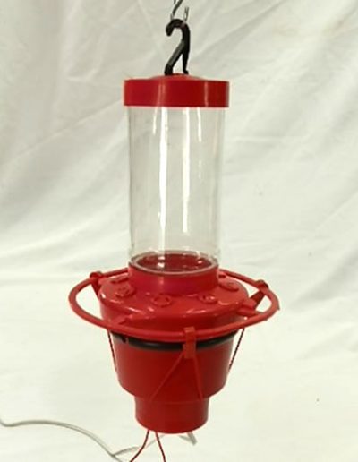 Bottle Ring Style Hummingbird Feeder Nectar Heater Attached