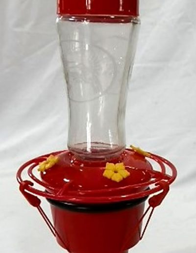 Bottle Ring Style Hummingbird Feeder Nectar Warmer Attached