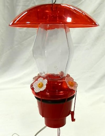 Bottle Flower Feeder with Cover and Nectar Warmer